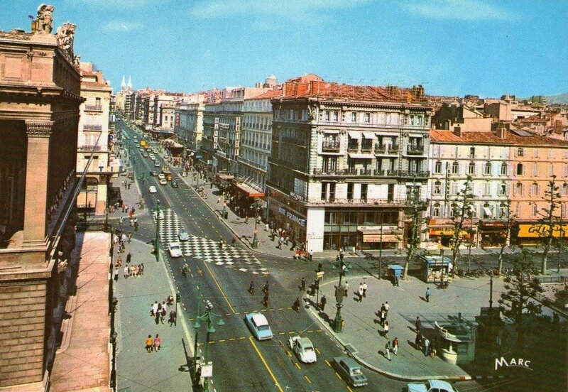 La Canebière dans les années 60