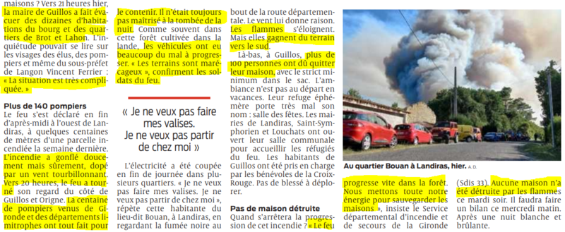 2022 07 13 SO Le premier incendie géant de la saison frappe la Gironde2
