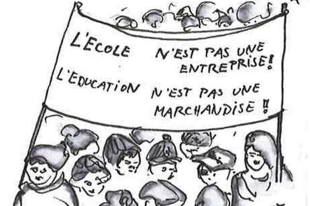 l'ecole n'st pas une entreprise
