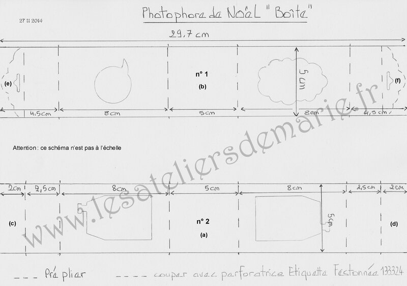 PHOTOPHORE DE NOEL BOITE