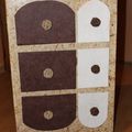 commode 6 tiroirs chocolat 85€