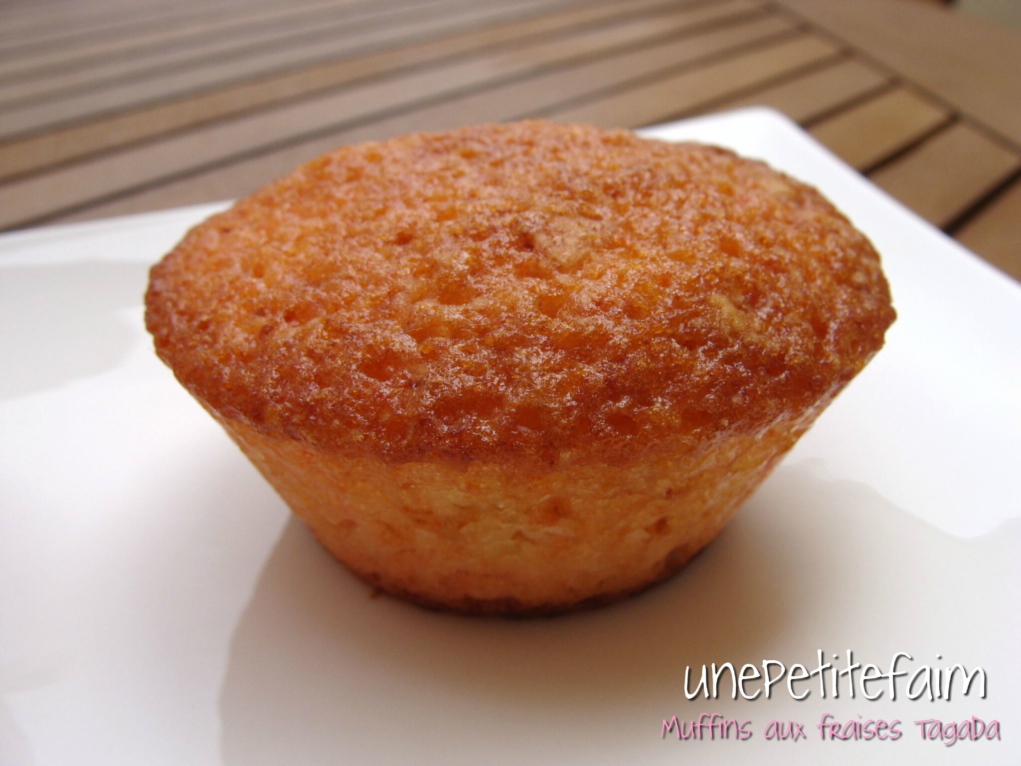 Muffins Aux Fraises Tagada Une Petite Faim