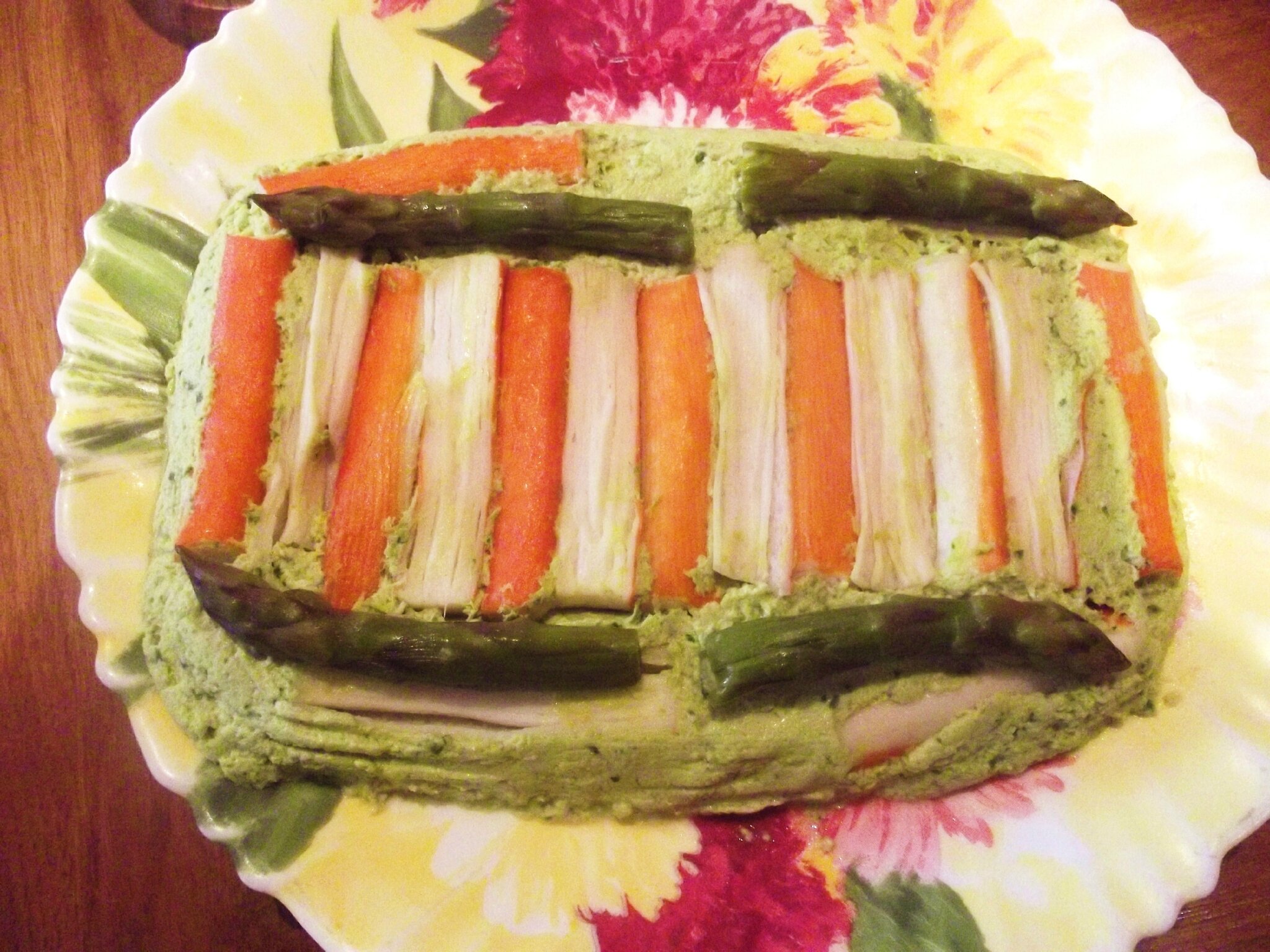 Flan d'asperges au surimi CNRS Cuisiner Nuit Rarement à la Santé