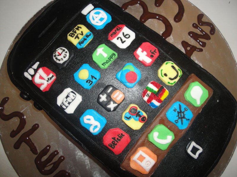 I Phone Gateau Un Amour De Cuisine