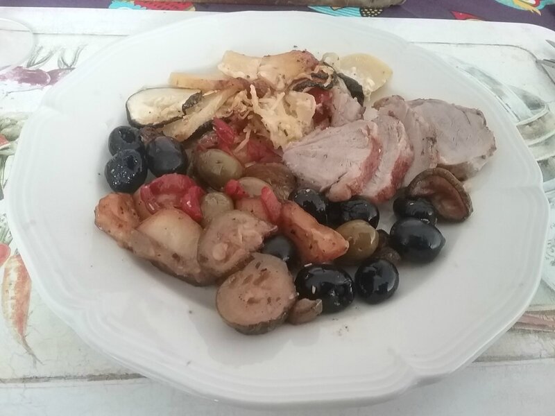 Filet mignon de porc aux olives 2