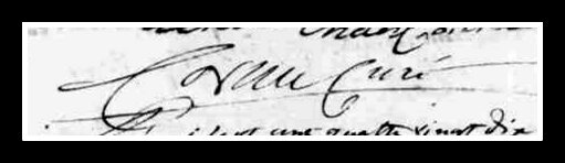 CORNU Abraham signature