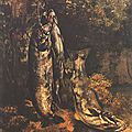 Courbet, les trois truites de la Loue
