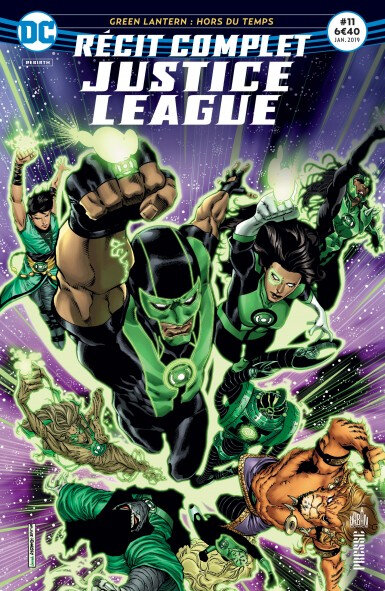 récit complet justice league 11 green lanterns