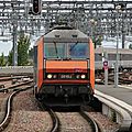 BB 26155 en tête de l'Intercités Eco PAZ-Bdx.