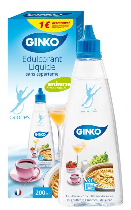 Le sucre non calorique - GINKO - La Gousse Gourmande et Gourmet