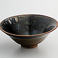 Tea bowl, song dynasty, ca 12th century