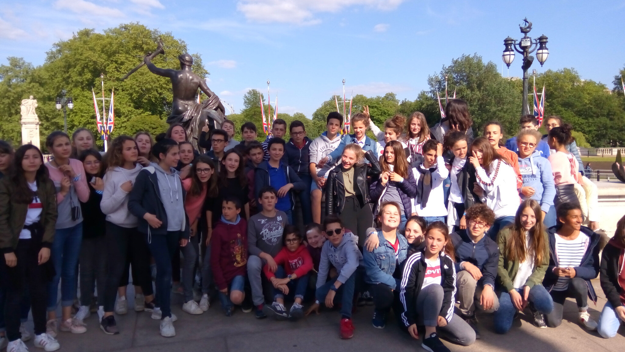  College St Gregoire's trip to England 2018