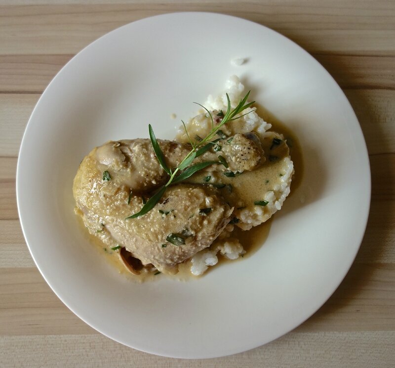 poulet à l'estragon