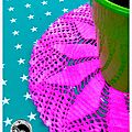 le napperon rose fluo