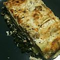 Lasagne saumon et épinards à la ricotta