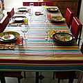 table de printemps