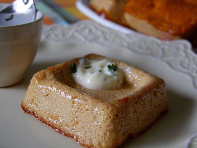 flan a la bisque de homard . Y a quoi dans mon chaudron