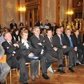 Présentation des voeux à la communauté italienne de nice et conférence de presse par christian estrosi député-maire de nice