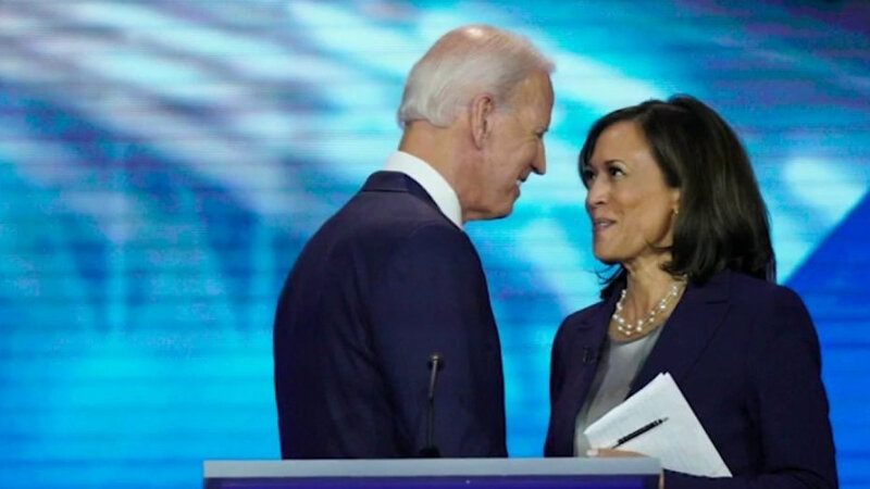 Kamala Harris withe Joe Biden