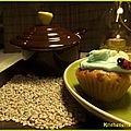 On se lance : cupcakes amande amère / fleur d'oranger