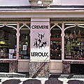 Crèmerie leroux aurillac cantal devanture ancienne