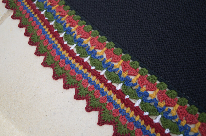 Châle folk-tricot-crochet-laine-La chouette bricole (14)