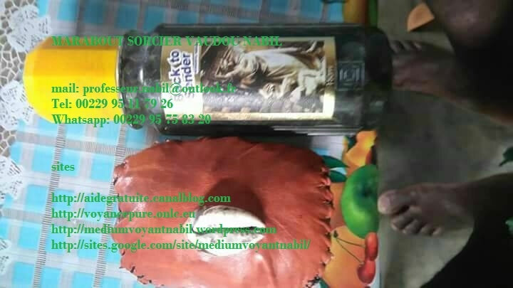 TALISMAN ET PARFUM DE CHANCE DU MAITRE PAPA NABIL