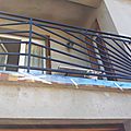 Peinture balcon et portail