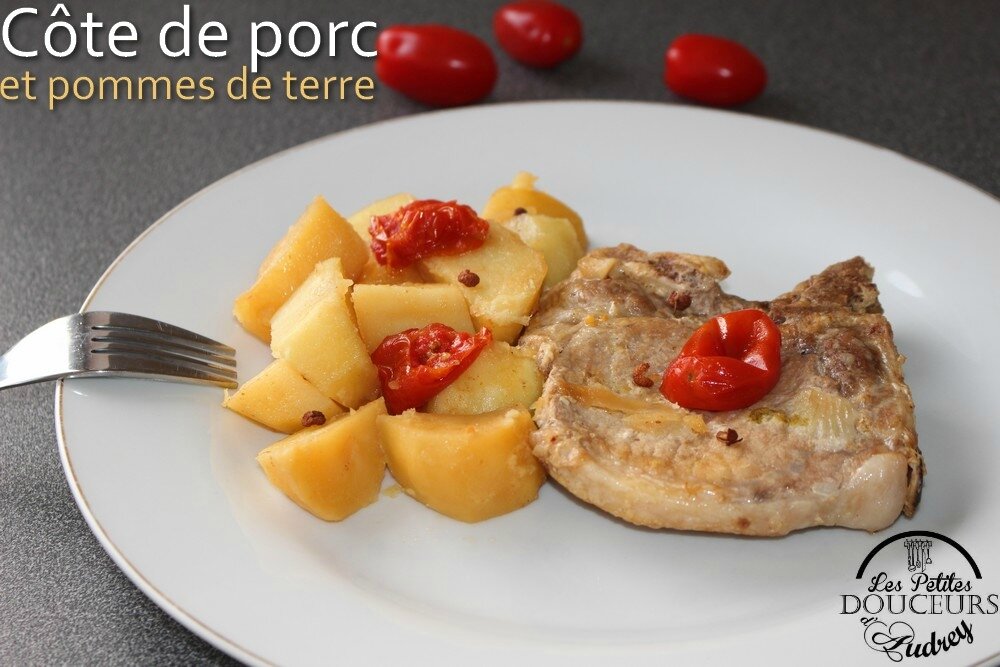 Cotes De Porc Et Pommes De Terre Cookeo Les Petites Douceurs D