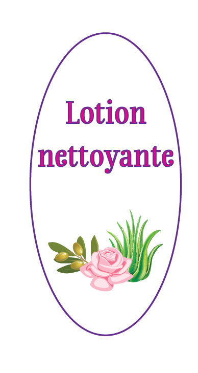 lotion nettoyante version ovale