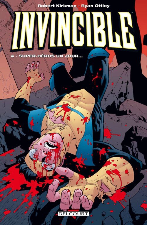 delcourt invincible 04 super-héros un jour