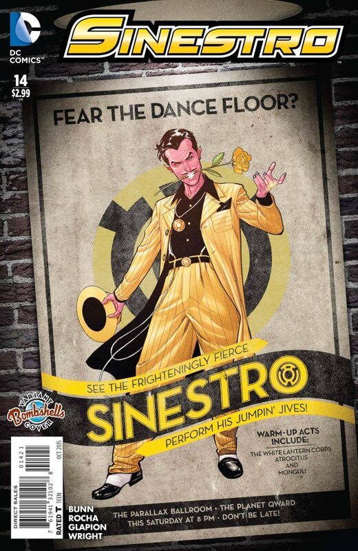 new 52 sinestro 14 bombshell variant