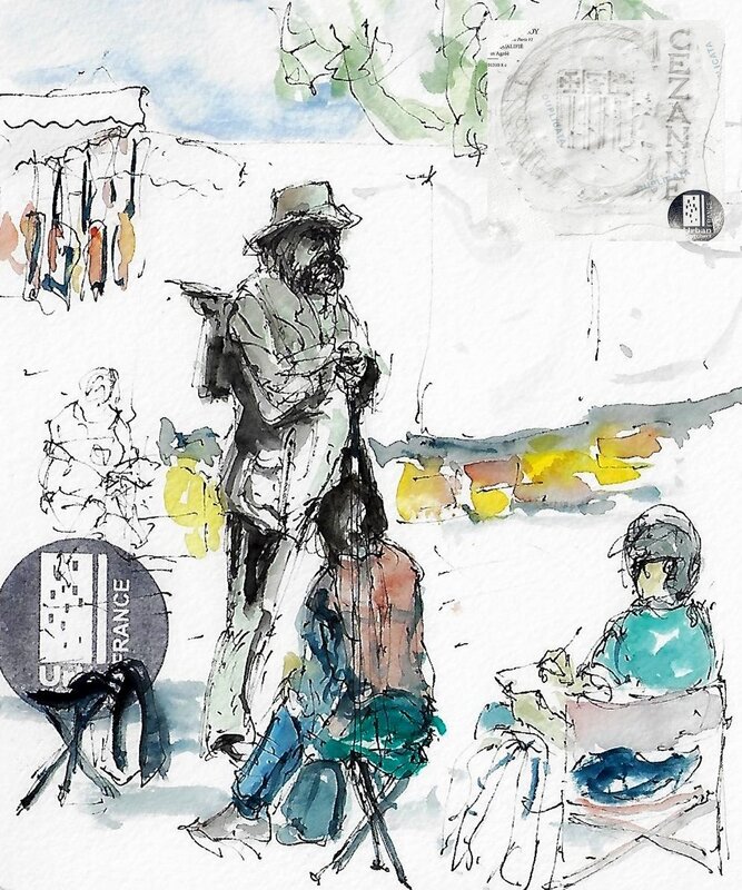Cézanne et l'empreinte rue