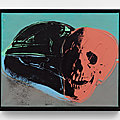 Andy warhol, skull, 1976-1977