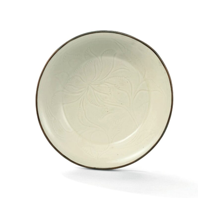 A Ding carved ‘lotus’ dish, Northern Song dynasty (960-1127)