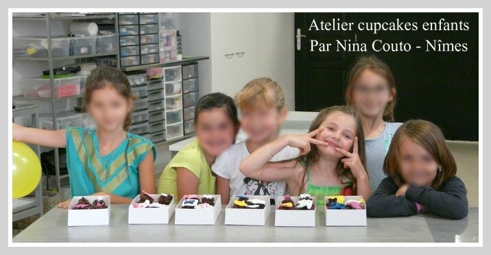 atelier cupcakes enfants nimes Fille 1