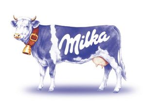 Milka vache