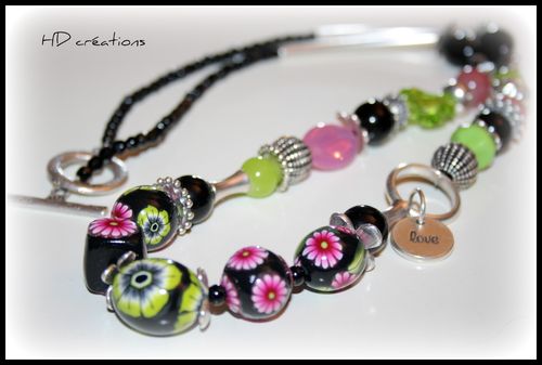 Collier Crazy Flower