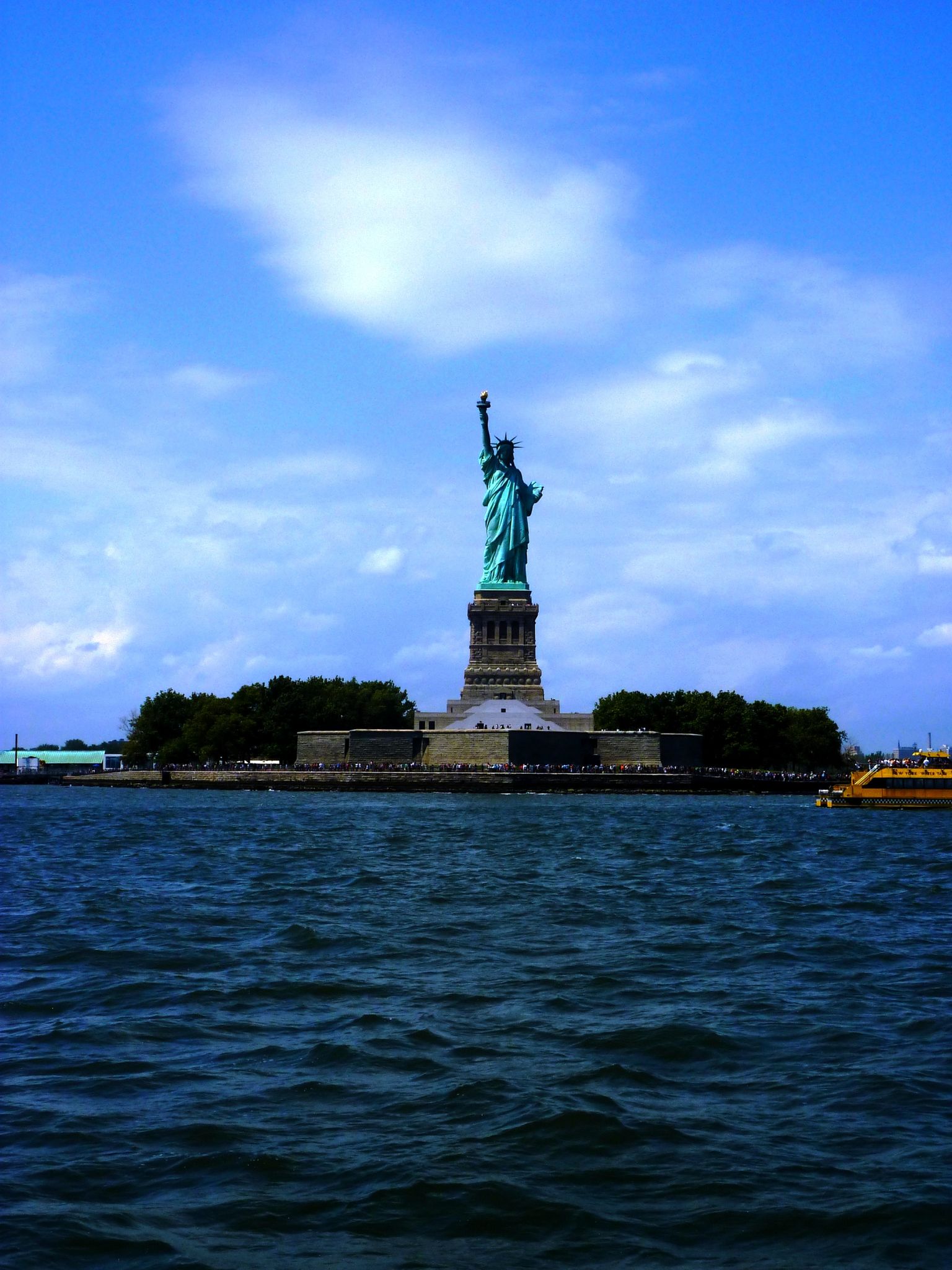 Webcam New York Statue De La Liberté imagesdevoyages