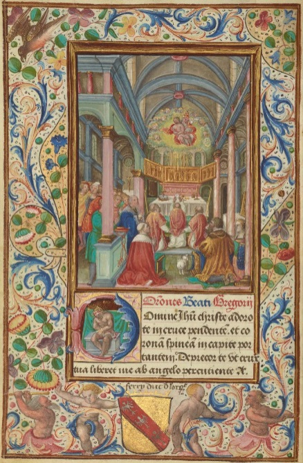 Enluminure du verso du folio 76 (cliché gallica.bnf.fr)