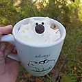 Chocolat chaud viennois ours polaire