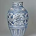 An important and massive blue and white jar, lê dynasty, 15th–16th c. a.d., vietnam