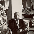 Lee miller (american, 1907-1977), pablo picasso, cannes, 1958