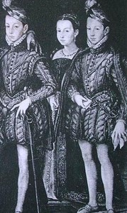 Extrait de la famille royale (vers 1564)