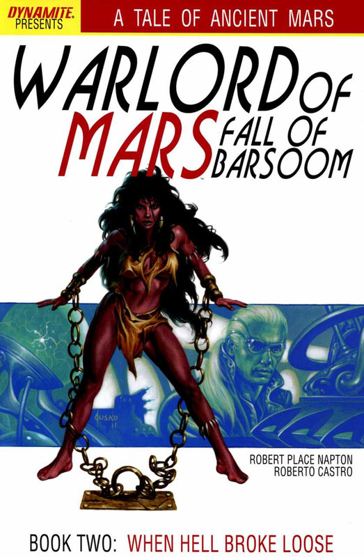 dynamite warlord of mars fall of barsoom 02
