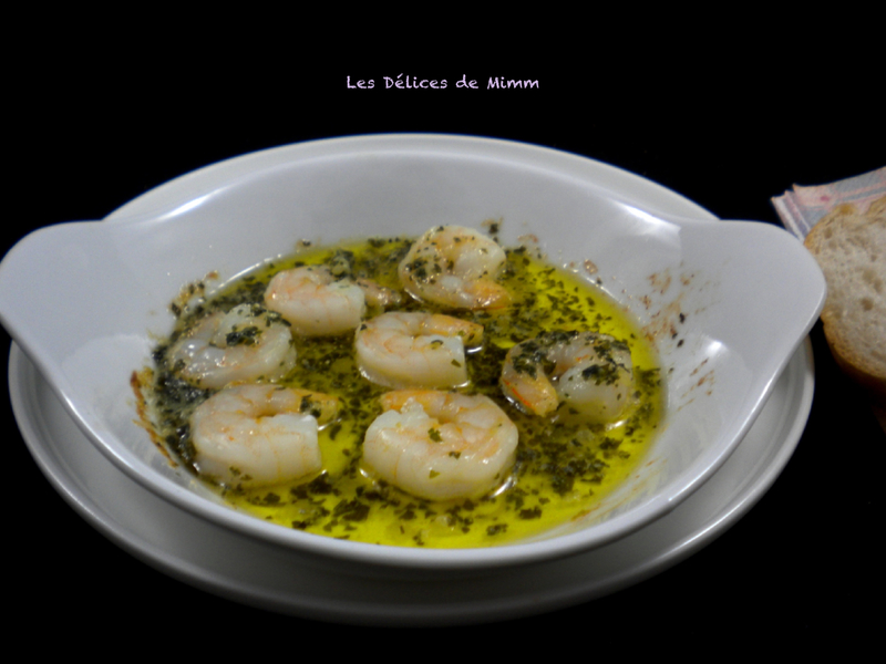 Scampis à l’ail 5