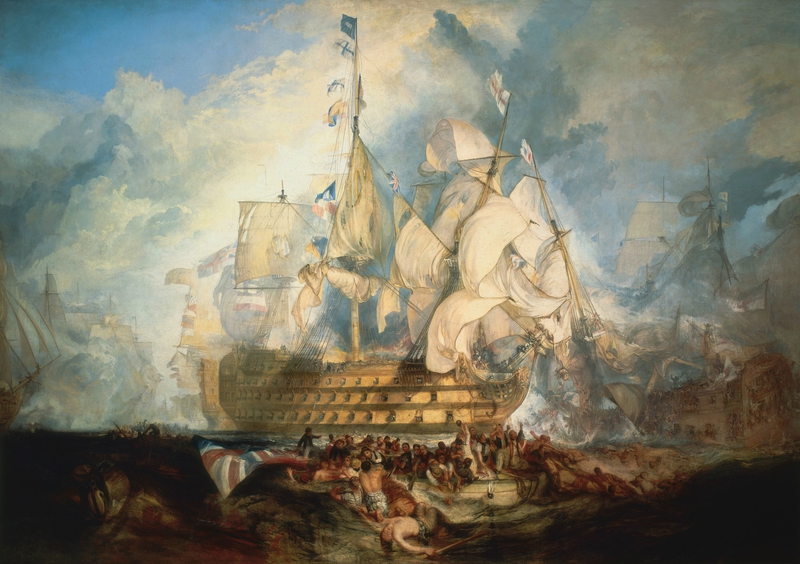 Turner-The-Battle-of-Trafalgar-nelson