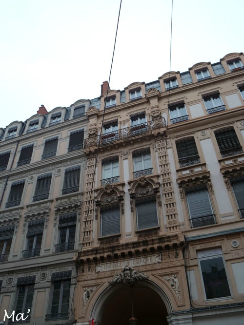 [Lyon] la rue du Président Edouard Herriot Du côté de chez Ma'