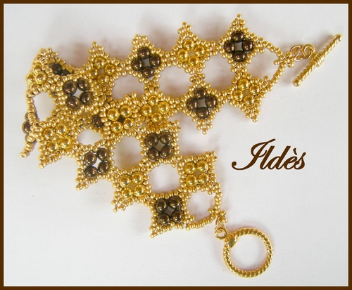 bracelet tudor doré chocolat 2