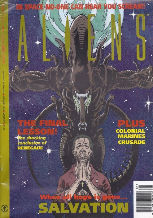 dark horse aliens magazine 19